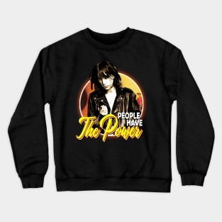 Patti Smith's Artistry Visualizing Creativity Crewneck Sweatshirt